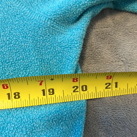 The North Face Fleece Pullover Sweatshirt, Blue, Turquoise, Size M - Picture 8 of 9